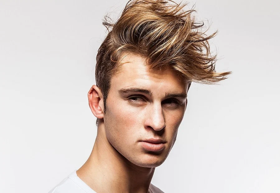 Fluffy Layered Hairstyle For Men .webp