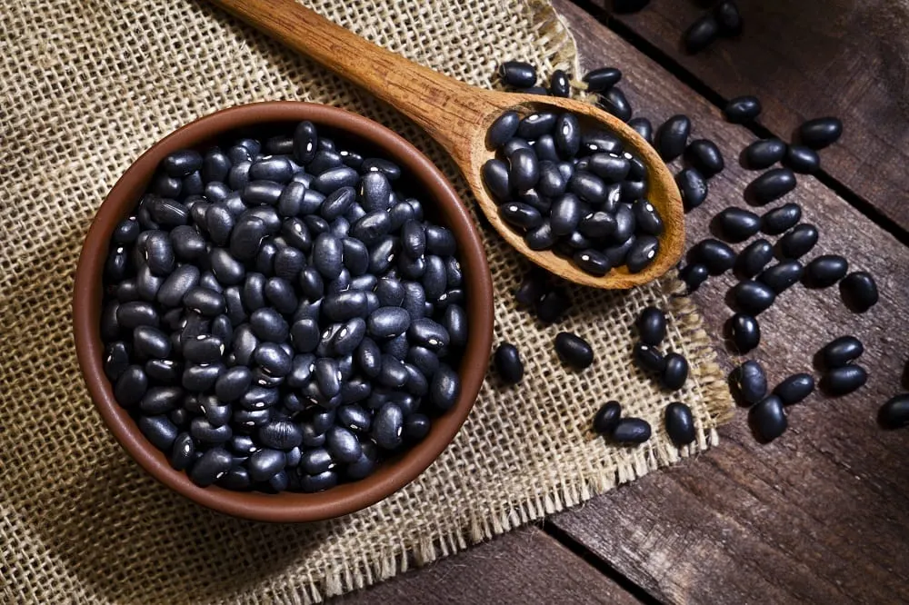 foods for hair growth - Black Beans