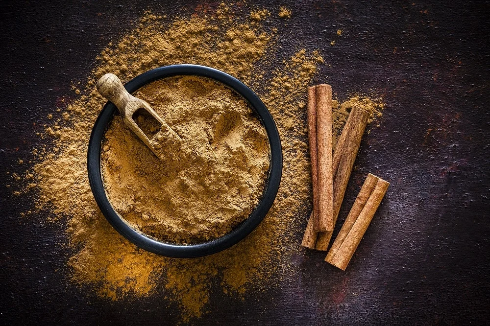 foods for hair growth - Cinnamon