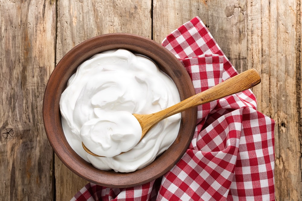 foods for hair growth - Greek Yogurt
