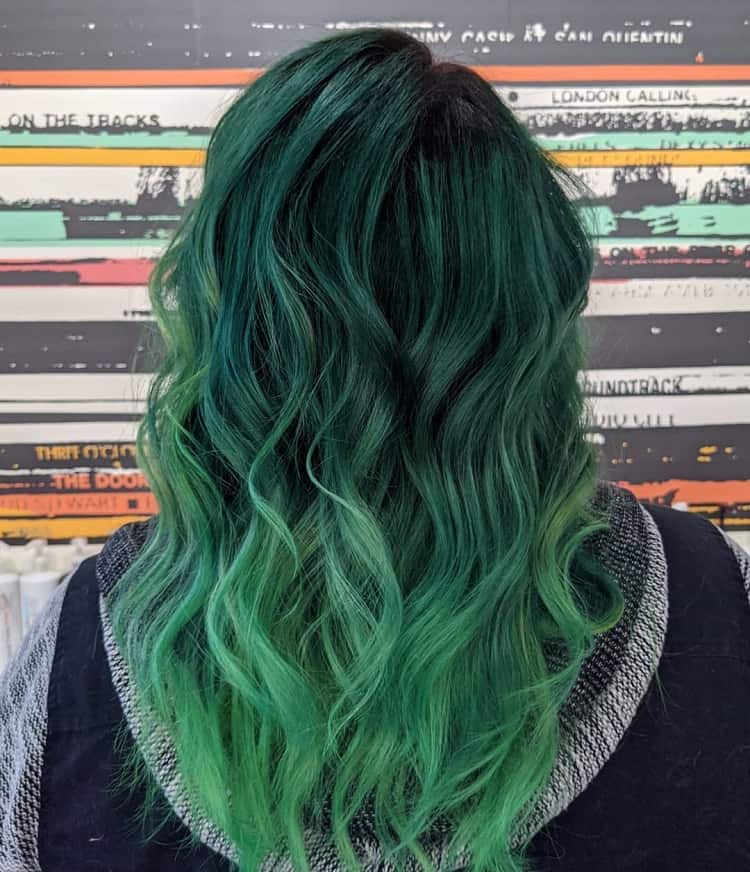 Buy Pop Green Semi Permanent Hair Color | Green Hair Dye The Wellness Shop