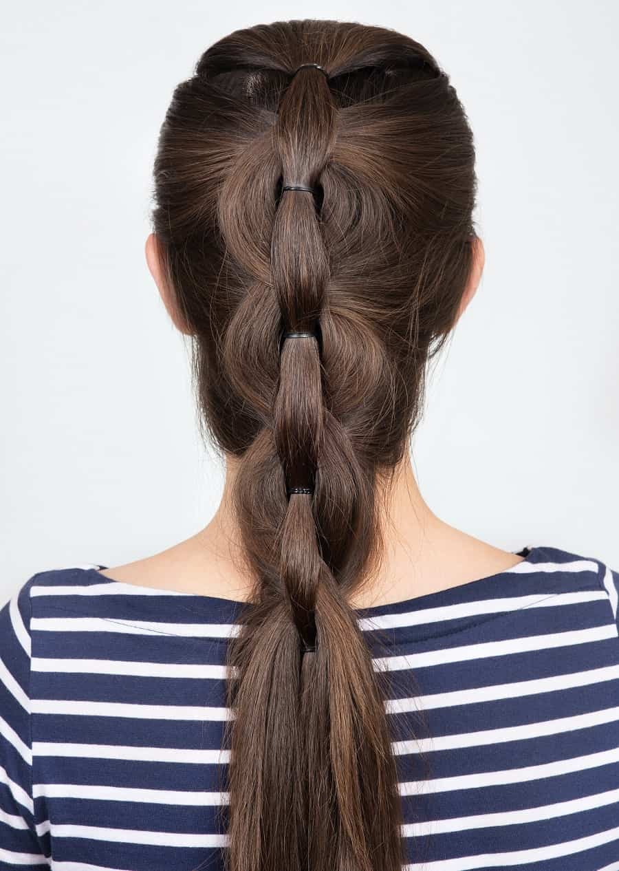 formal hairstyle for long hair