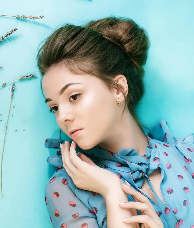 formal high updo