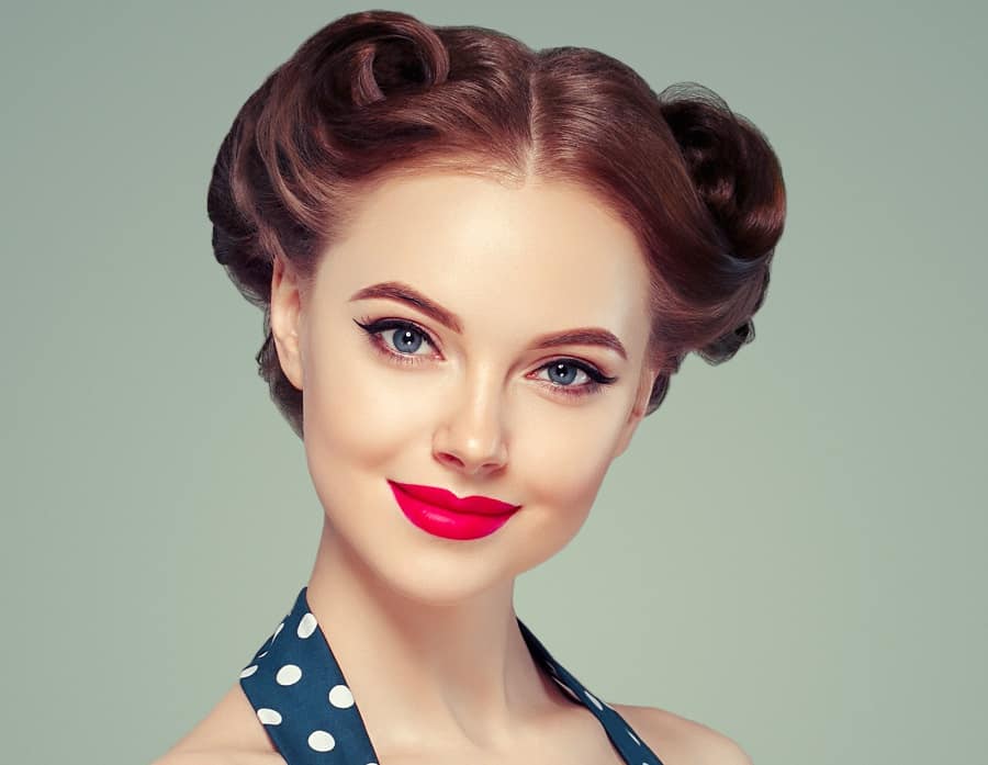 formal pin up hairstyle for long hair