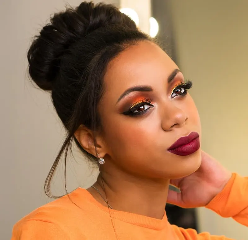 formal updo for black women