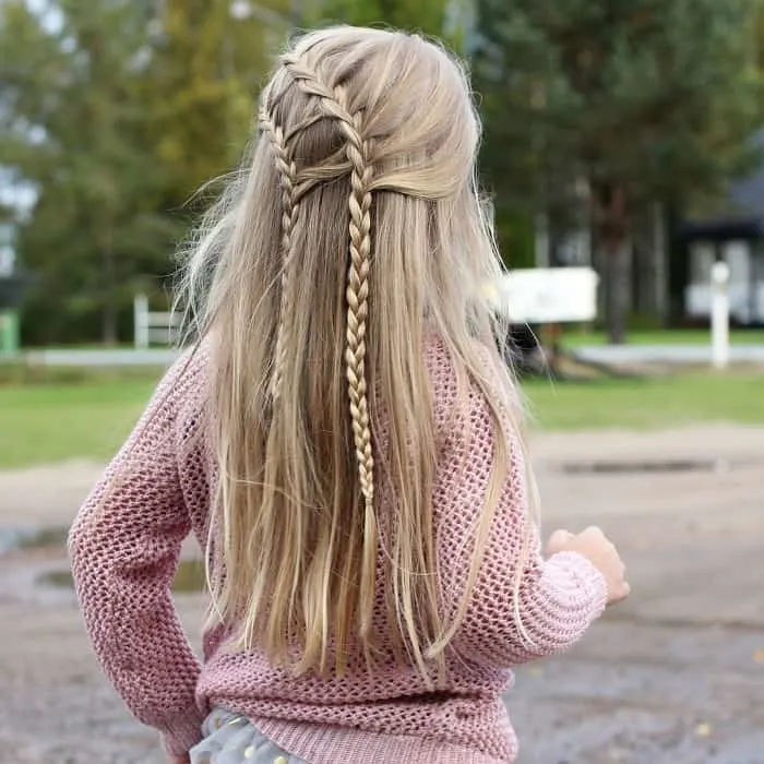 french braid for kids