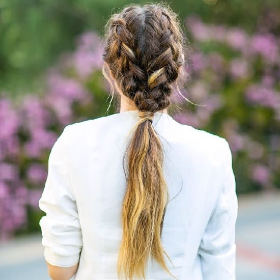 25 Killer French Braids With Ponytails You Can’t Miss