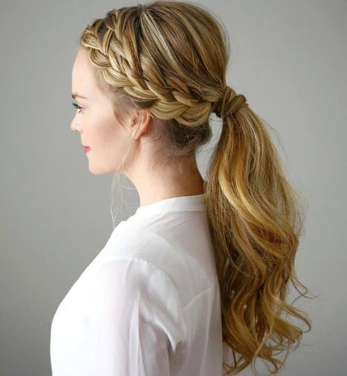25 Killer French Braids With Ponytails You Can’t Miss