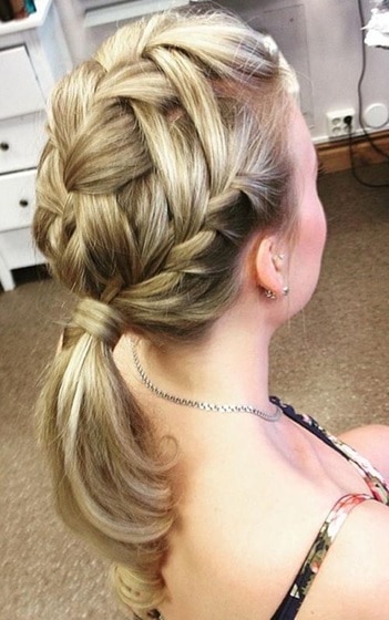 25 Killer French Braids With Ponytails You Can’t Miss