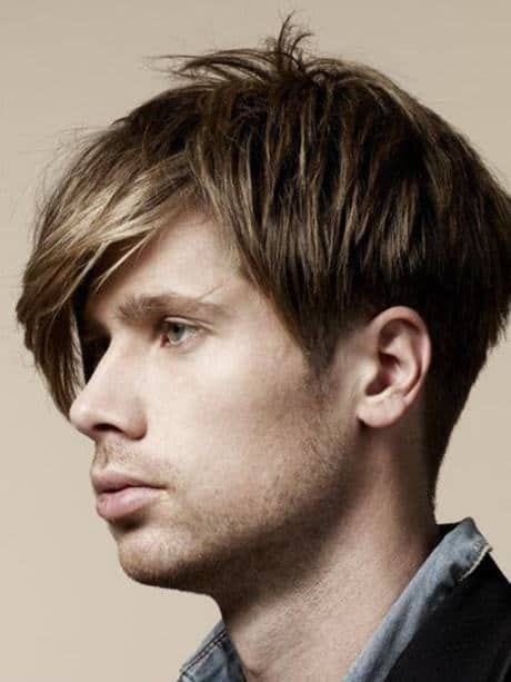 edgy fringe haircut for men