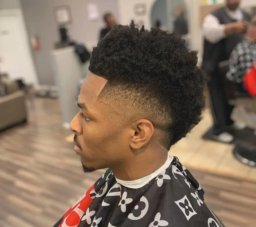 frohawk with low fade