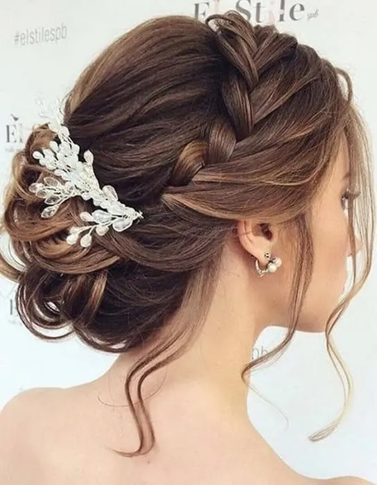  Gorgeous Wedding VOLUMIZED BRAID Hairstyle  Elegant PROM Hairstyle   Messy Romantic Braid  YouTube