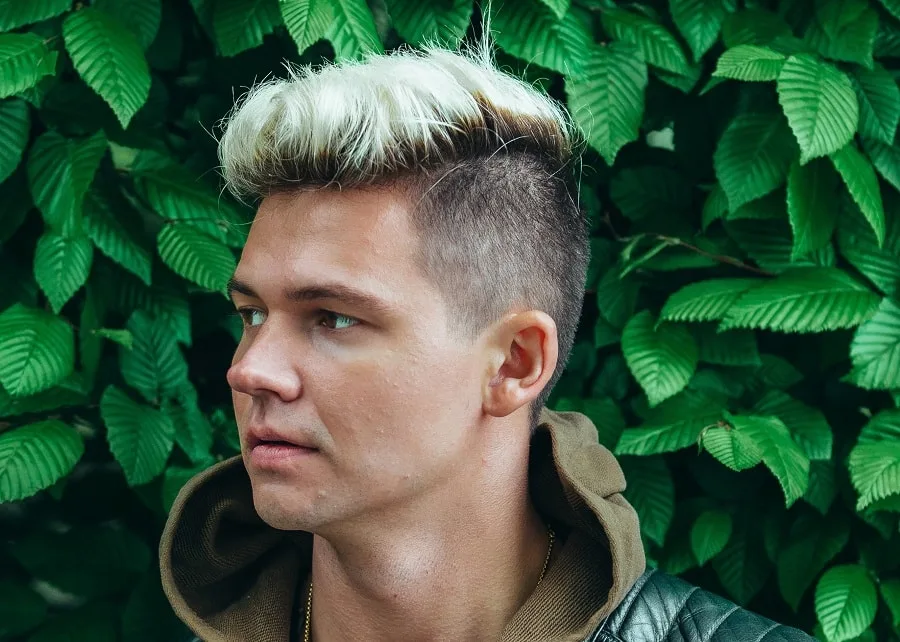 frosted tips with undercut