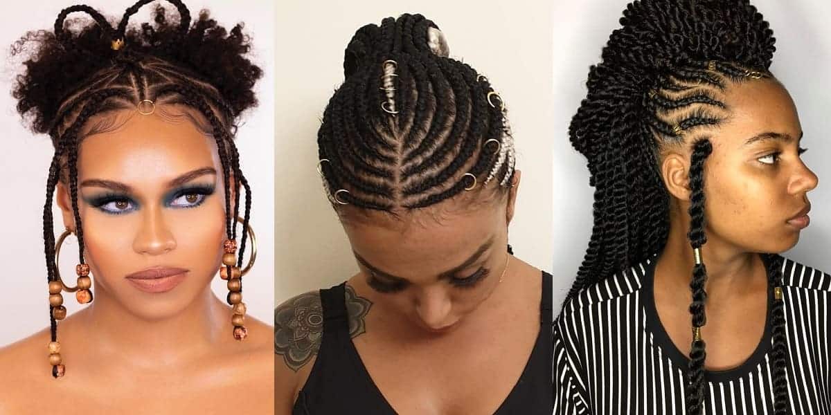 Fulani style braids