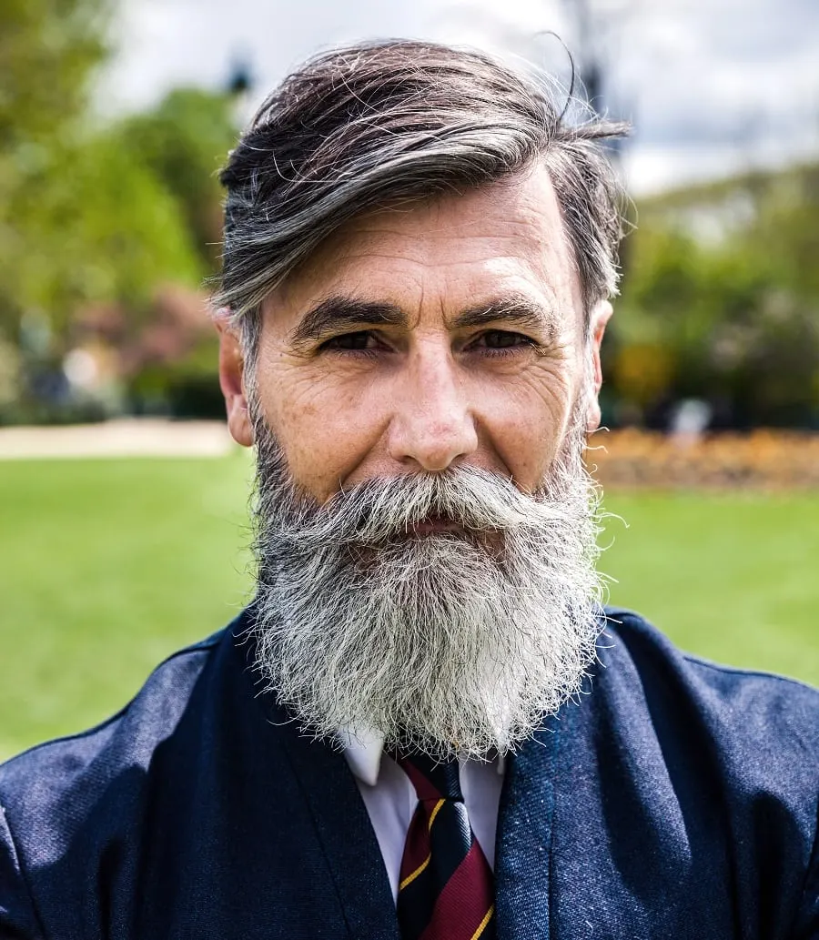 full beard for men over 50