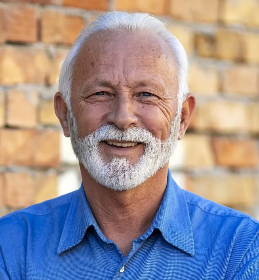 full beard for men over 60