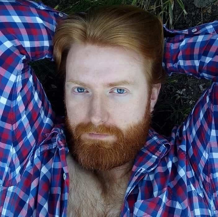 ginger full beard 