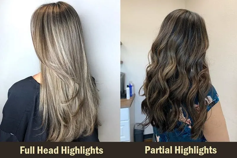 Full Head Highlights Vs Partial Highlights