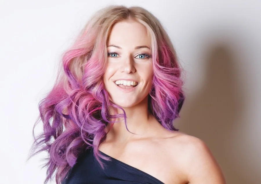 galaxy hair color for red skin and blue eyes
