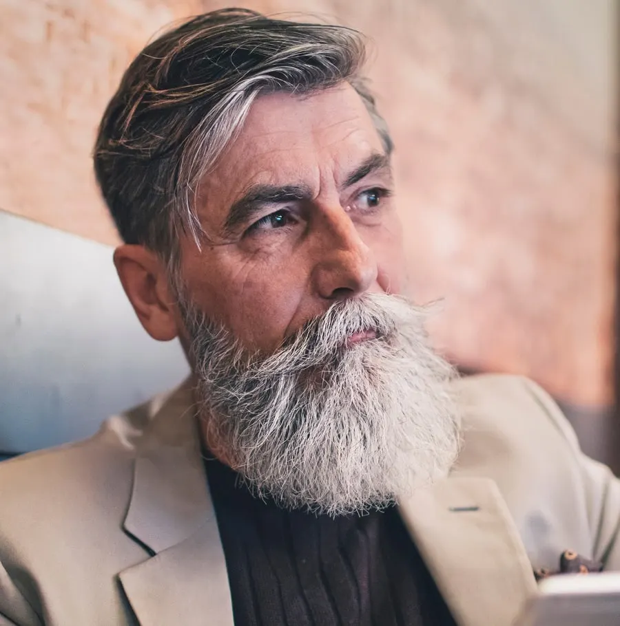 galibaldi beard style for men over 60