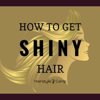 how to get shiny hair