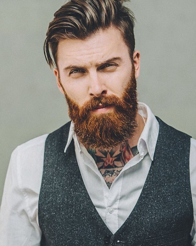 mens best Ginger Beard Style