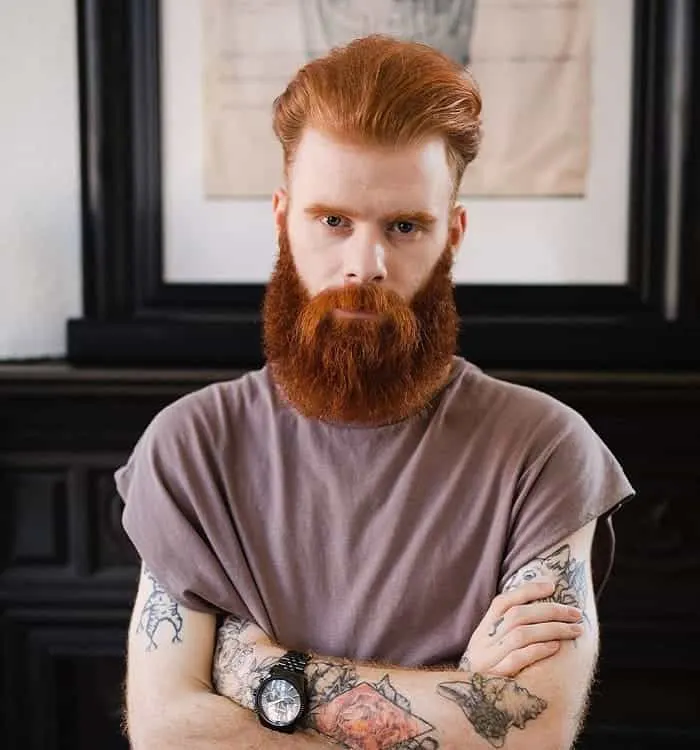 ginger beard