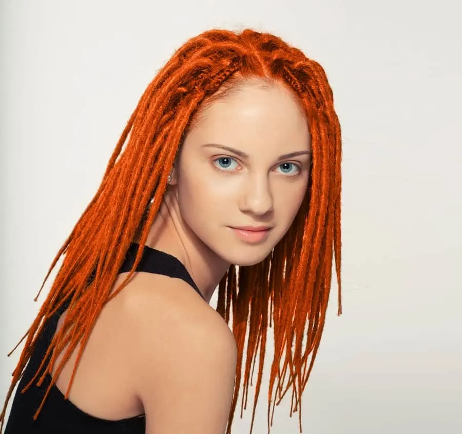 ginger dreadlocks