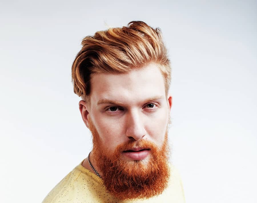 ginger red beard