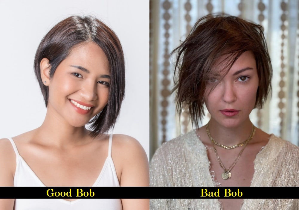 The difference between a bad and a good bob haircut