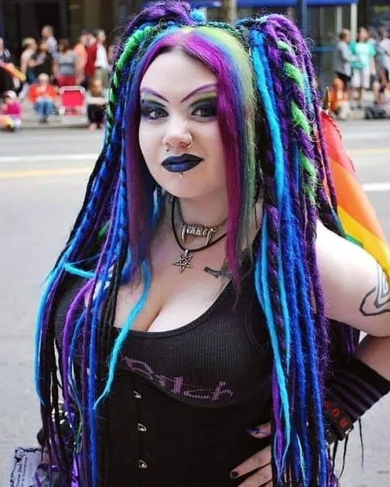 goth hairstyles for women