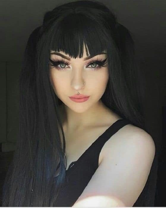 gothic women hairstyles