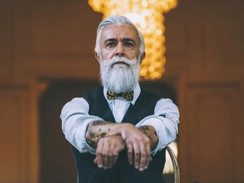 22 Elegant Grey Beard Styles That'll Set you Apart [2023]