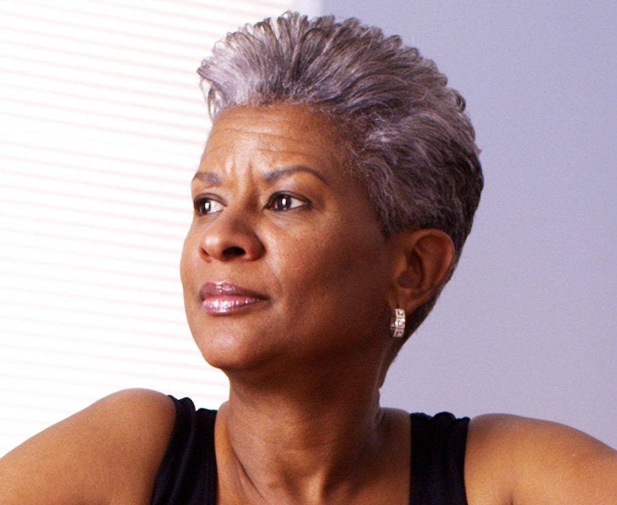 grey hair for black women over 50