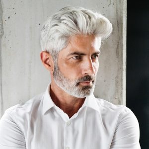 23 Most Attractive Grey Hairstyles for Men in 2024