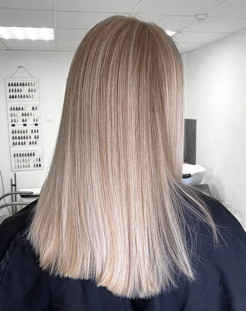 grey highlights for blonde