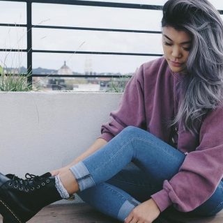 gray ombre hairstyles