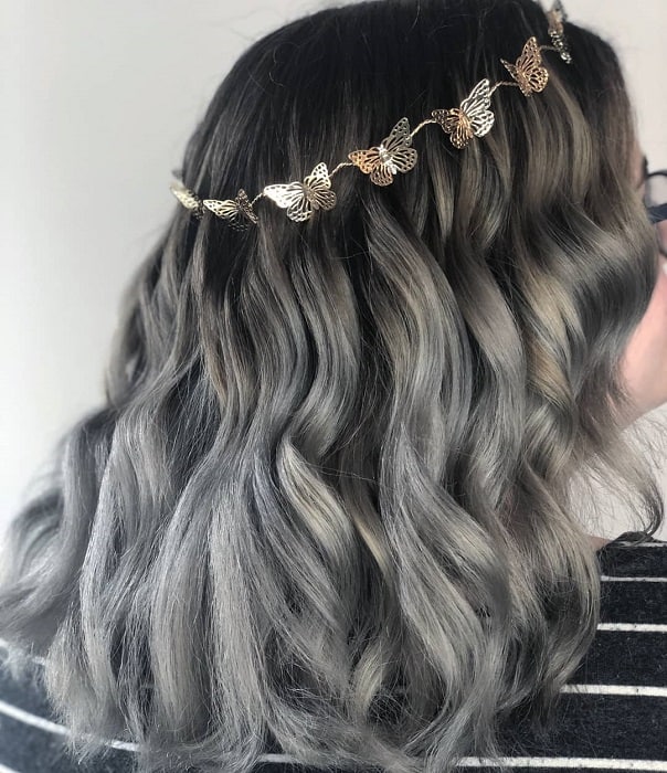 Short Grey Ombre Hairstyles for Women