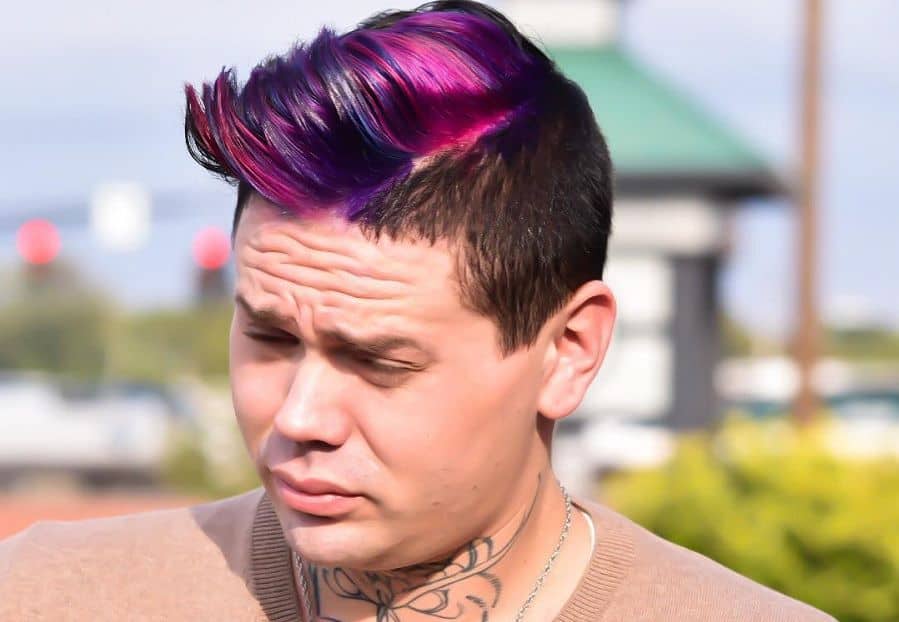 10 Funky Pink Hair Colors for Men to Get Inspired