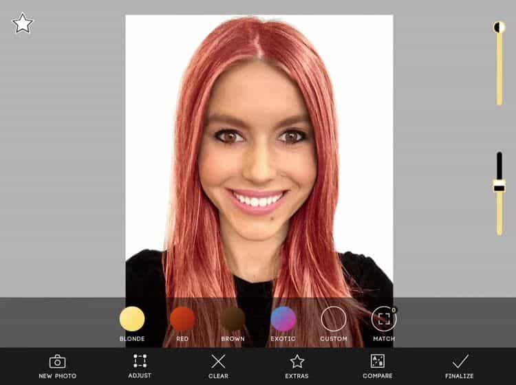 Hair Color Premium App to Change Hair Color