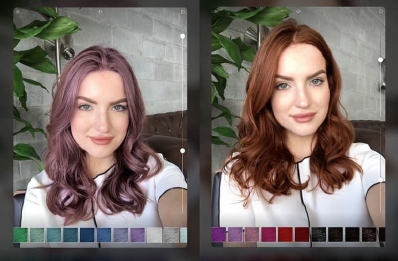 app for changing hair color