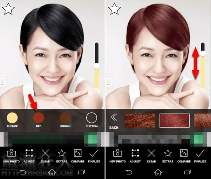 best hair color apps