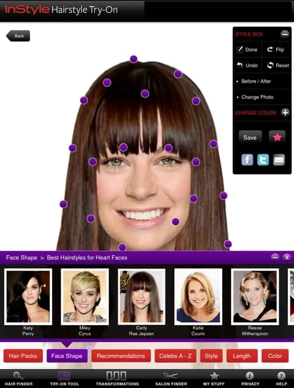 best apps to change hair color