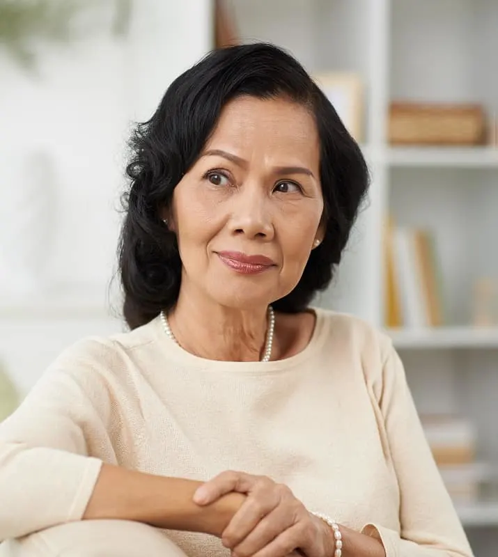hair color for Asian women over 50