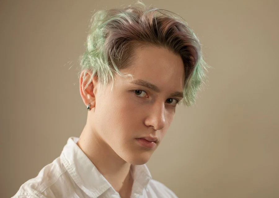 hair color for asian men