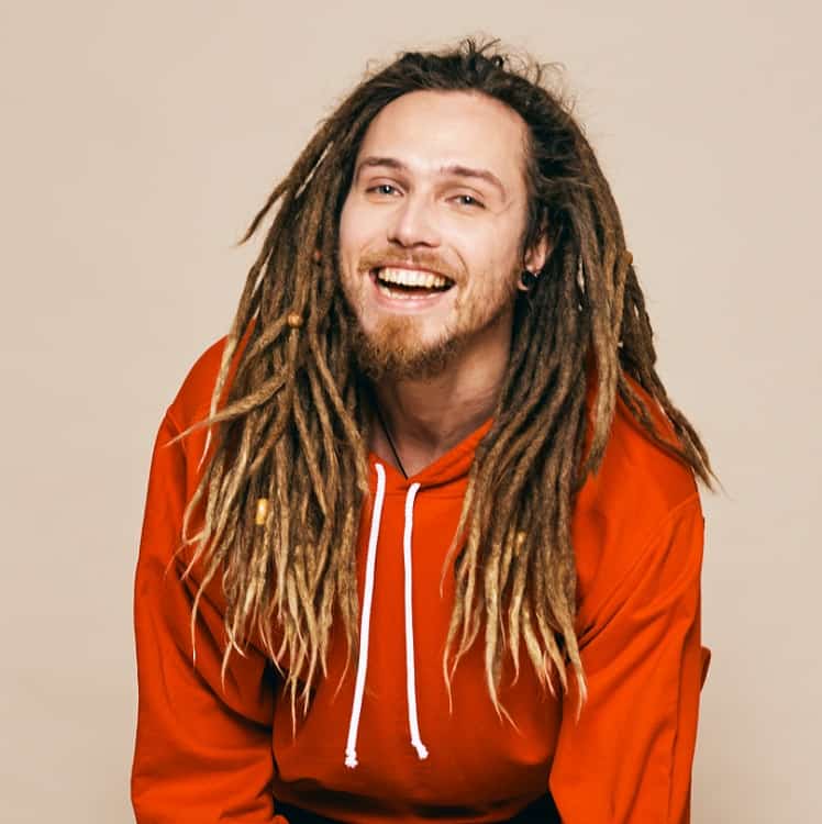 hair color for men with dreads