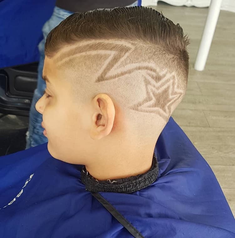 fade with design for boys