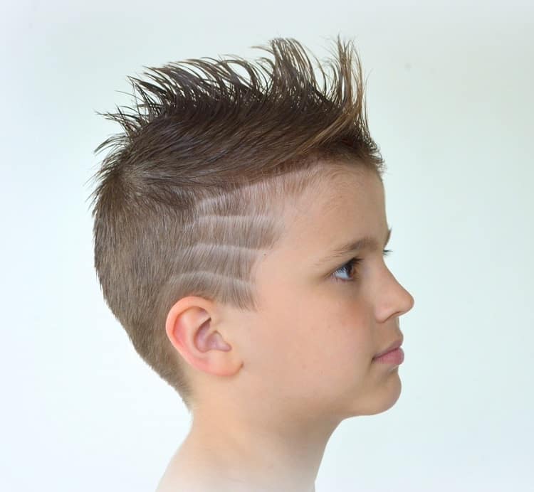 hair design for little boy