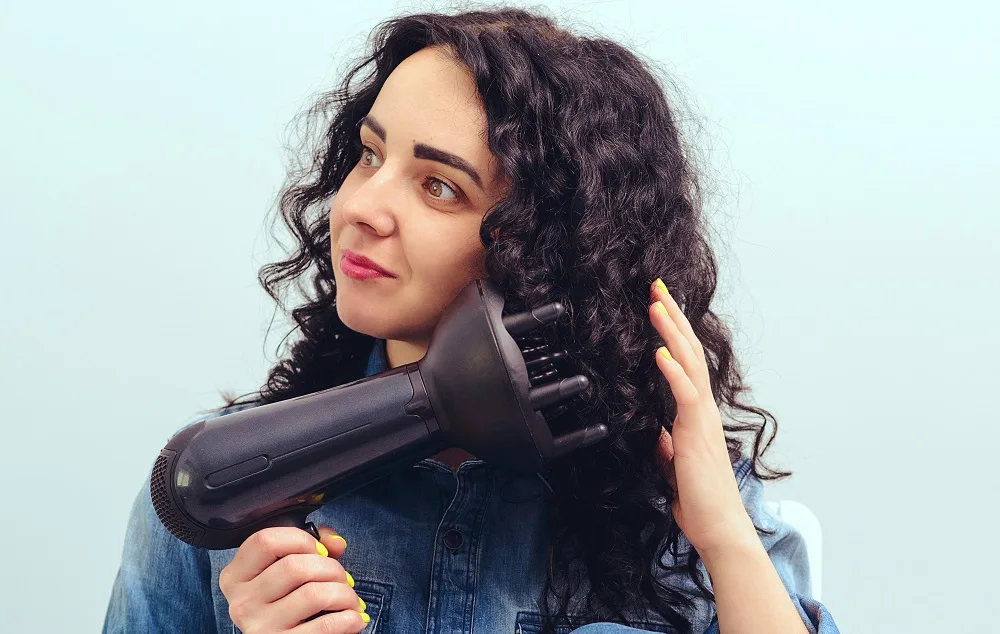 hair dryer diffuser for curly hair