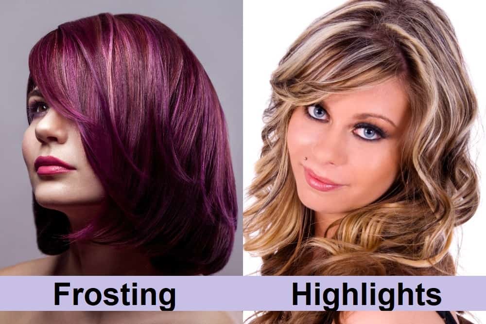 Hair Highlighting vs. Frosted Hair Coloring